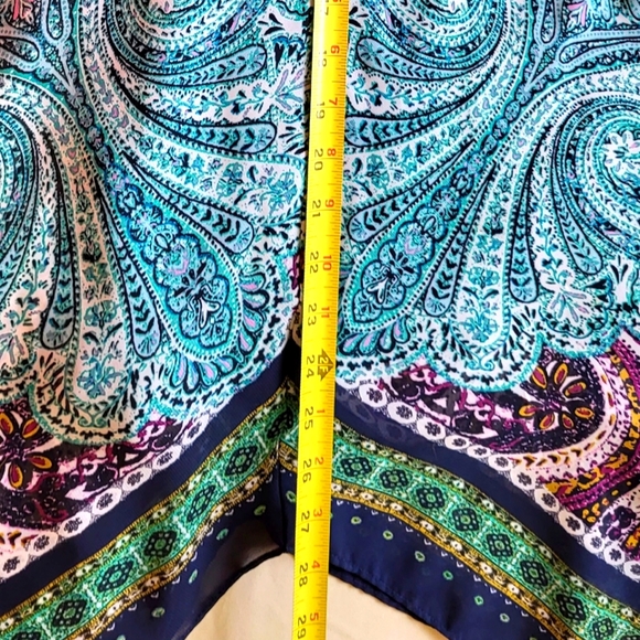 AB Studio Boho Paisley Print Summer Dress - Picture 16 of 16